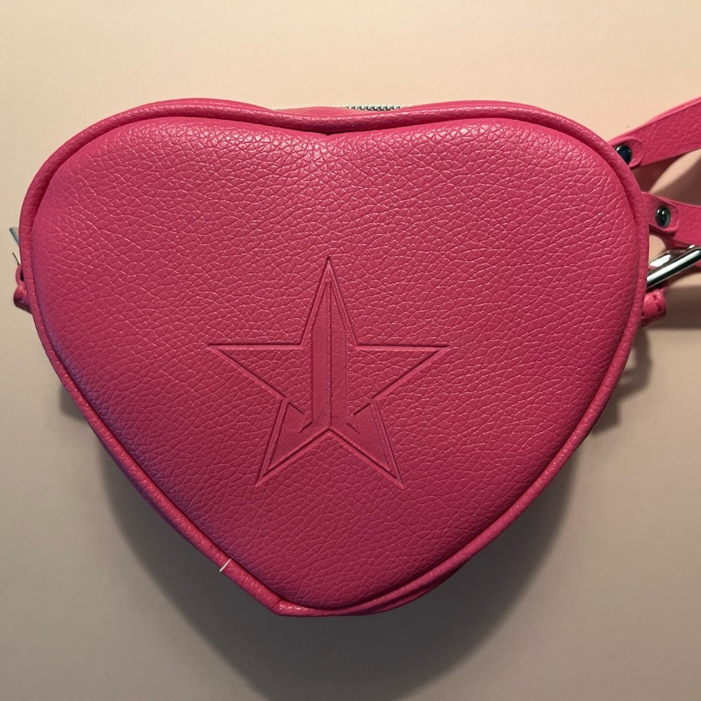 Jeffree Star Pink Heart-Shaped Bag